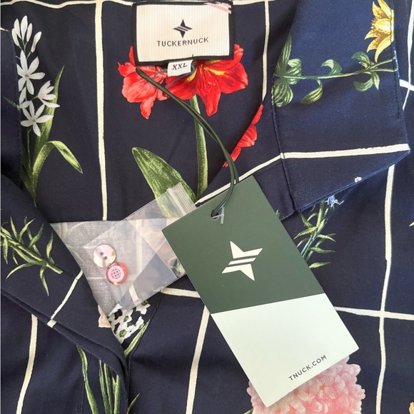 NWT Tuckernuck Navy Fresh Buds Megan Dress Size XXL - Picture 7 of 9